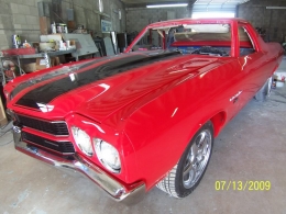 Soda Blast and Paint